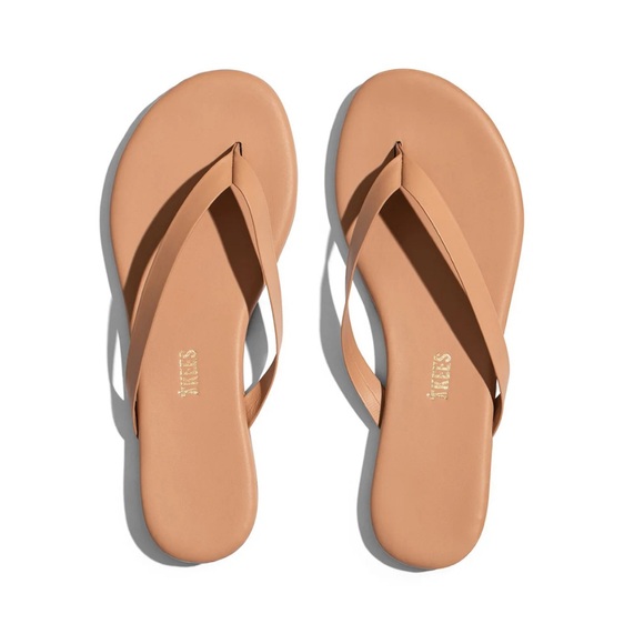 TKEES - The Boyfriend Sandal Cream with Protective Bag.   US 10   EUR 41     NWT - Picture 6 of 8